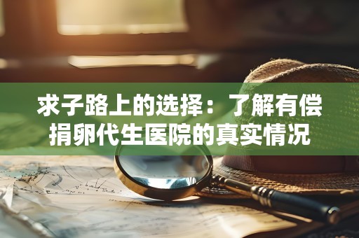 求子路上的选择:了解有偿捐卵代生医院的真实情况 求子路上的选择:了解有偿捐卵代生医院的真实情况